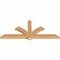 Ekena Millwork Redmond Smooth Timber Gable Bracket, Western Red Cedar, 84"W x 35"H x 3 1/2"D x 5 1/2"F, 10/12 Pitch GBW084X35X0406RED00SWR - alternate 2